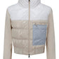 Padded Sweatshirt - Cream.