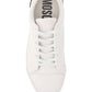 Logo-Print Sole Sneakers - White