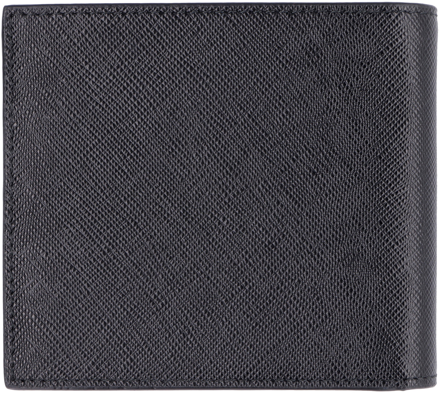 Saffiano Leather Wallet - Black