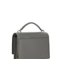 Sunset Chain Wallet Bag in Smooth Leather - Grey
