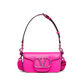Mini Locò Crossbody Calfskin Bag - Pink PP