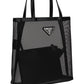 Small Mesh Tote Bag - Black