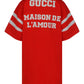 1921 Maison De L’amour GG T-Shirt - Red / Black
