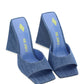 Devon Mule Shoes - Blue