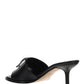 VLogo 80mm Sandals - Black