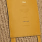 Large Basket in Fair Trade Paper & Shiny Calfskin - Natural / Yellow