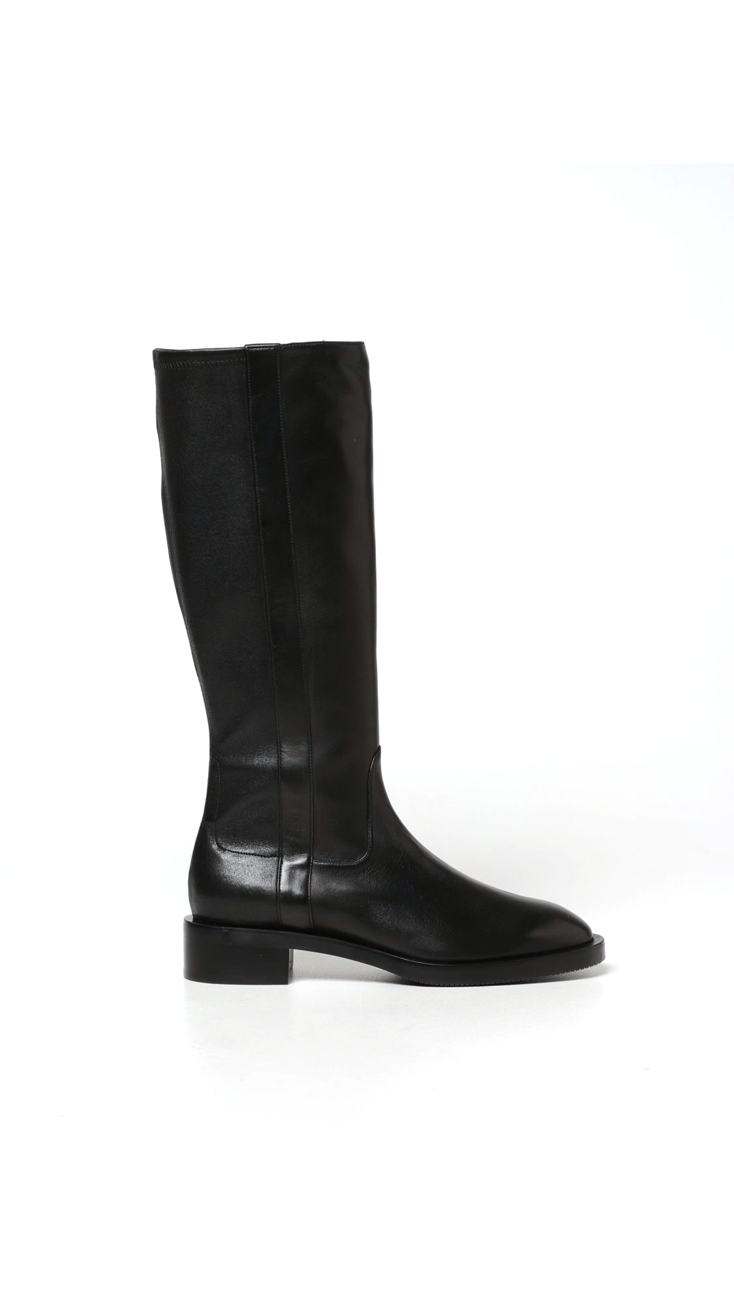 Riding Boots in Leather - Black