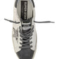 Super-Star Sneakers In Leather and Suede - White / Grey