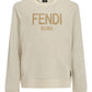 Logo-Print Cotton-Blend Terry Sweatshirt - Sand