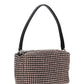 Heiress Medium Pouch in Crystal Mesh - Black