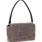 Heiress Medium Pouch in Crystal Mesh - Black