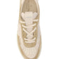 Low-Top Calfskin VL7N Snesker With Bands - Beige