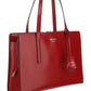 Prada Re-Edition 1995 Brushed Leather Medium Handbag - Scarlet Red