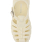 Rubber Platform Sandals - White