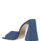 Devon Mule Shoes - Blue