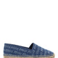 Denim Espadrilles - Blue