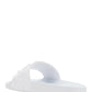 Rubber Summer Vlogo Signature Slide Sandal - White
