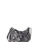 Le Cagole Mini Bag With Chain - Silver