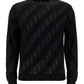 FF Motif Logo Knit Sweater - Black