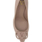 VLogo Signature Embellishment Calfskin Pump - Poudre