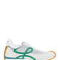 Flow Runner in Technical Mesh and Suede - Green