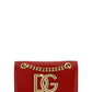 Polished Calfskin 3.5 Cell Phone Bag - Red