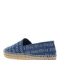Denim Espadrilles - Blue