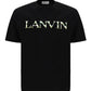Embroidered Logo Short-Sleeve T-Shirt - Black