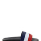 Basile Slide Sandals- Navy