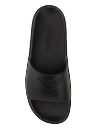 Rubber Sandals - Black.