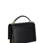 Sunset Chain Bag In Smooth Leather - Black