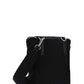Re-Nylon and Leather Shoulder Bag - Black