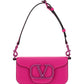 Mini Locò Crossbody Calfskin Bag - Pink PP