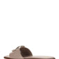 VLOGO Leather Slides - Poudre