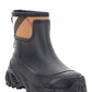 House Check Panel Rain Boots - Black