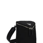 Re-Nylon and Leather Shoulder Bag - Black