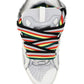 Leather Curb Sneakers - White
