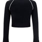 Tech Fabric Sweater - Black