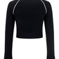 Tech Fabric Sweater - Black