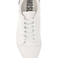 Logo-Print Sole Sneakers - White