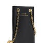 Nano Tote Leather Shoulder Bag - Black