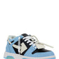 Out of Office Calf Leather Sneakers - Blue/Black/White