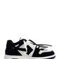 Out Of Office Vintage Suede Sneakers - Black/White