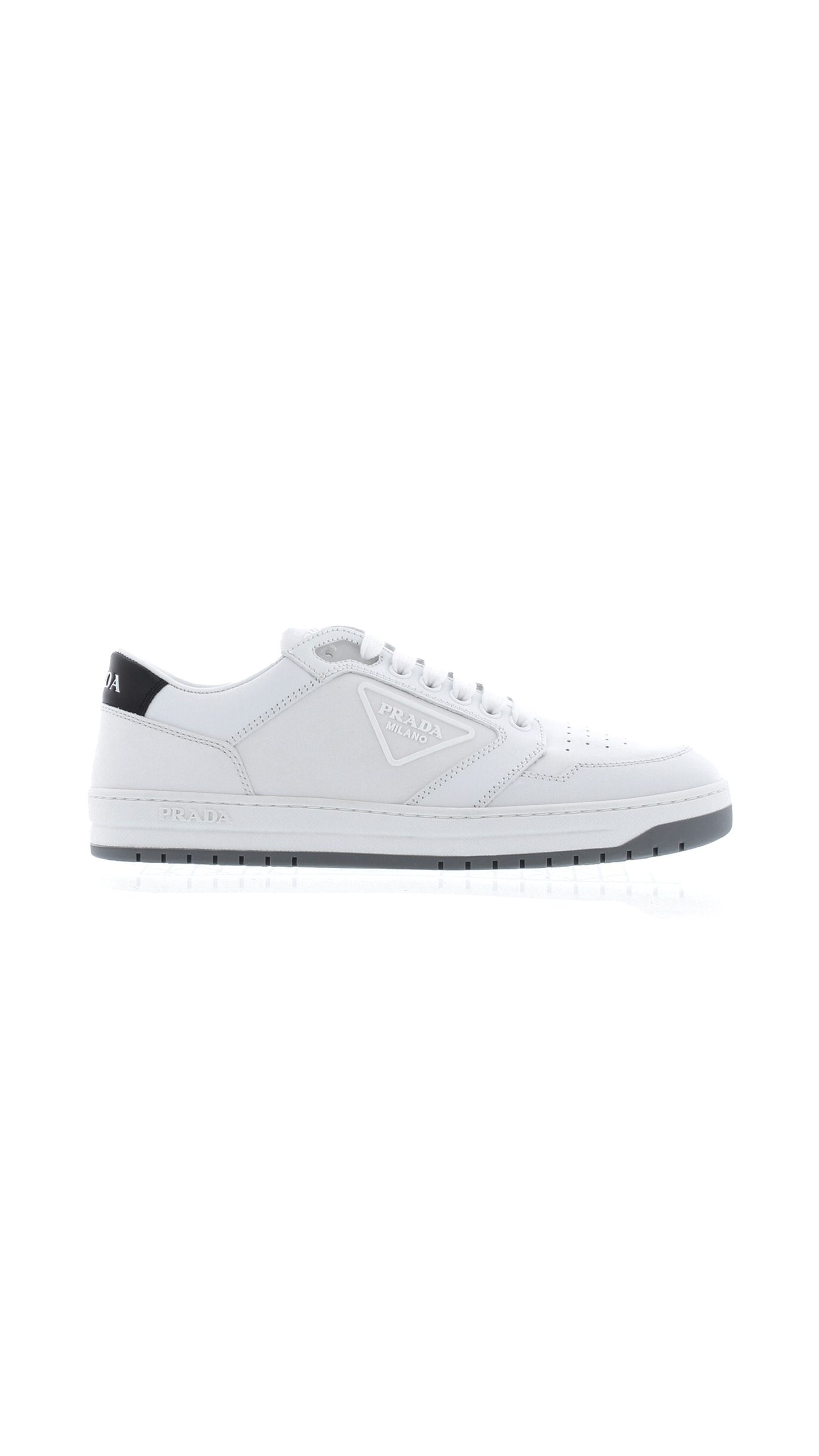 District Leather Sneaker - White