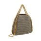 Falabella Mini Crochet Tote - Ebony