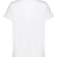 Cotton T-shirt With Paris Logo Print - Silver / White