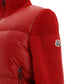 Padded Wool & Mohair Cardigan - Red