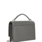 Sunset Chain Wallet Bag in Smooth Leather - Grey