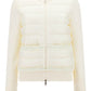 Padded Wool Blend Cardigan - Off White
