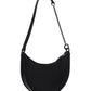 Mini Vlogo Signature Grainy Calfskin Hobo Bag - Black